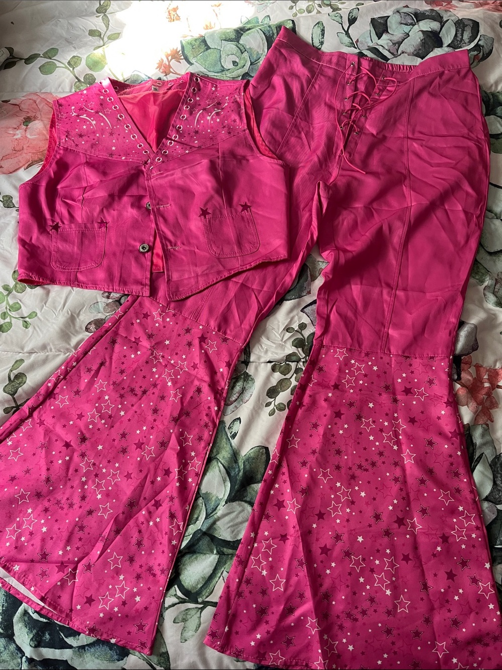 Barbie Costume Size L Vest & Pants